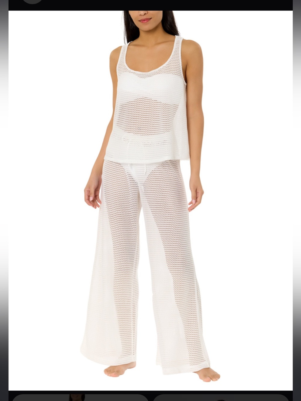 Hurley Crochet Beach Cover Up. 2 Piece. Fits 14-18